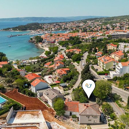 Seaview Apartment Tina Krk Island - Happy Rentals Krk Town Exteriér fotografie