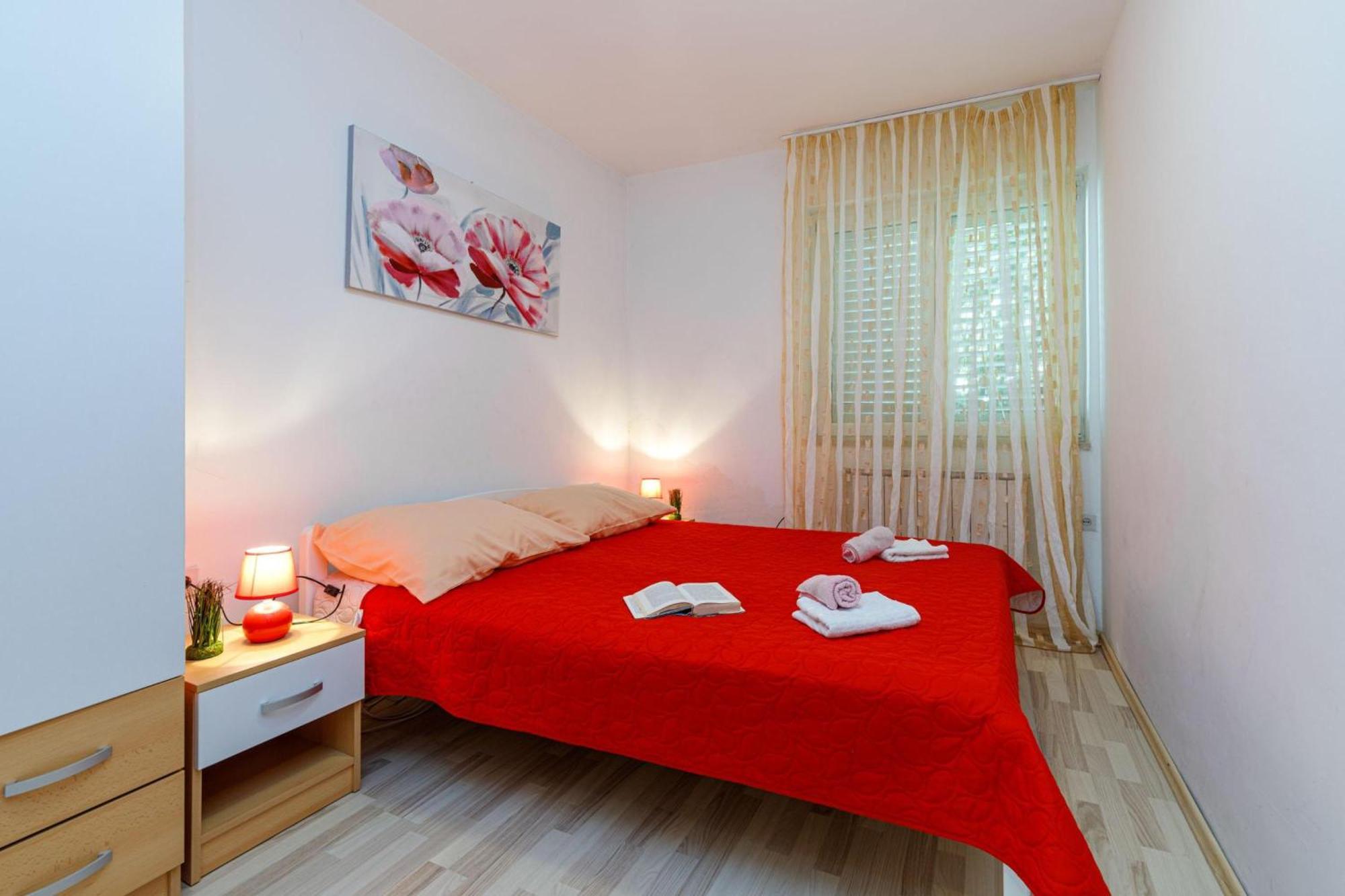 Seaview Apartment Tina Krk Island - Happy Rentals Krk Town Exteriér fotografie