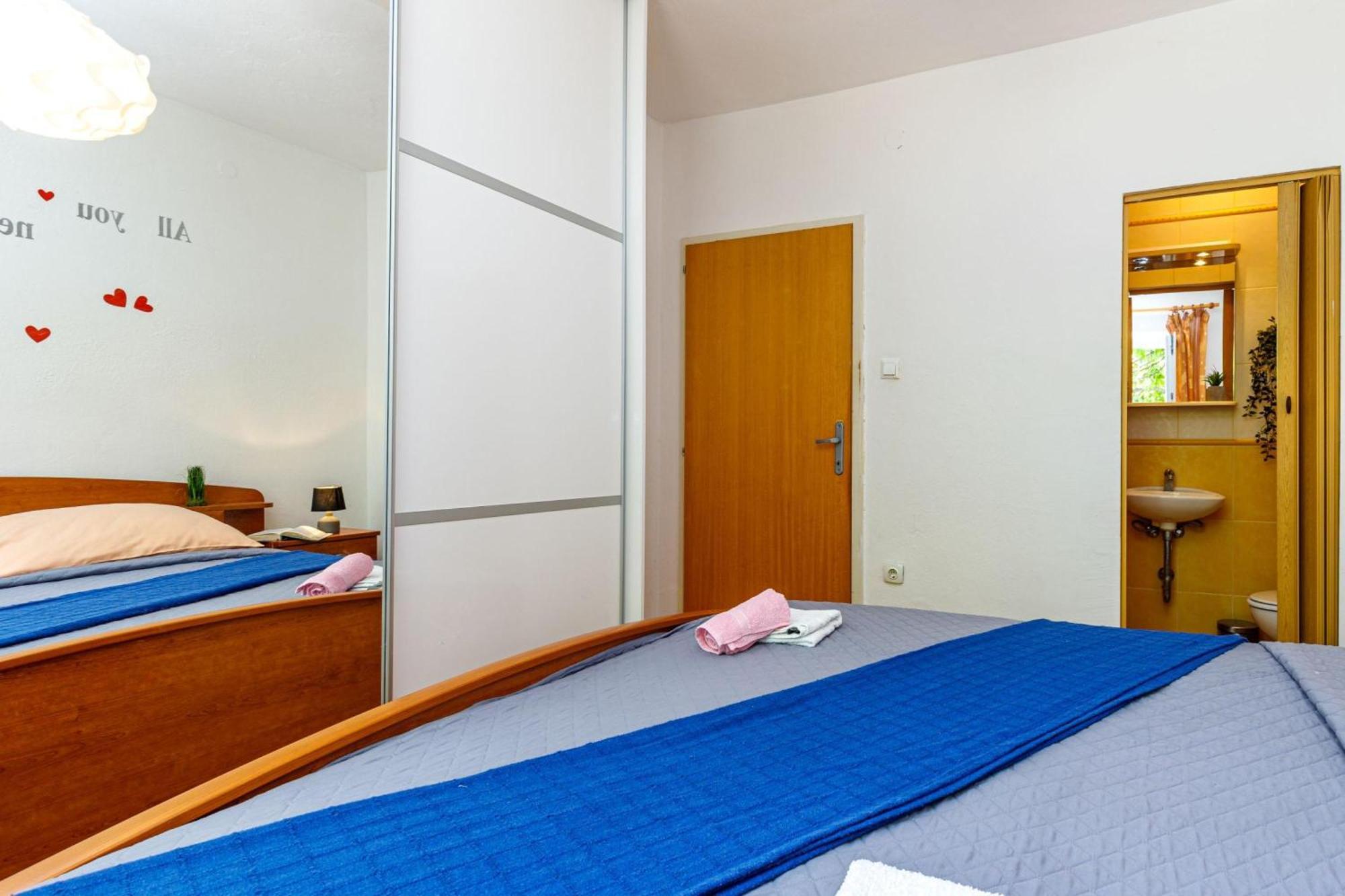 Seaview Apartment Tina Krk Island - Happy Rentals Krk Town Exteriér fotografie